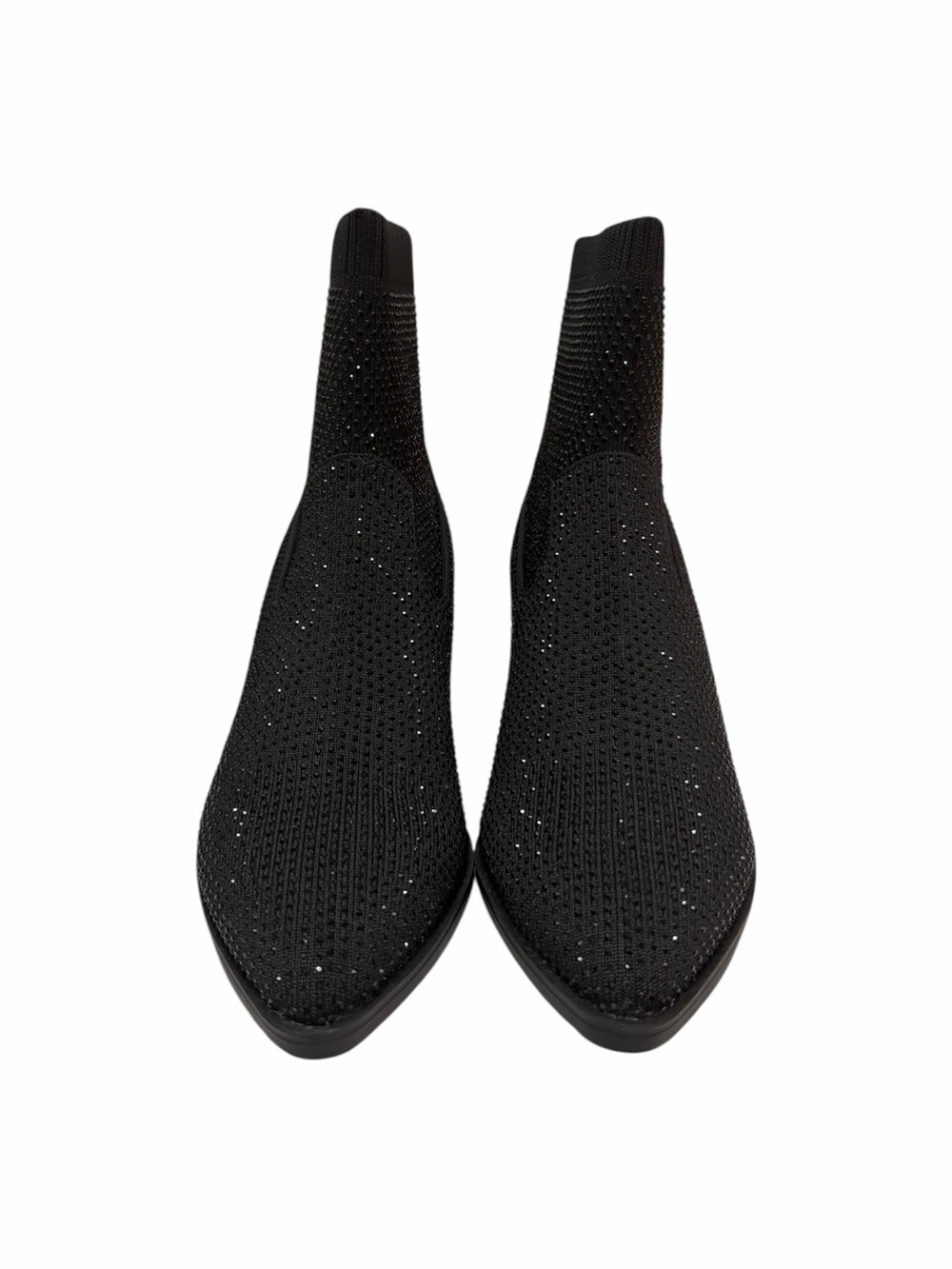 Kenneth Cole Studded Black Textile Boots